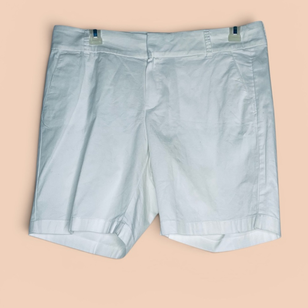 J. Crew Factory Plus Size white shorts Size 14 perfect for Summer NWOT